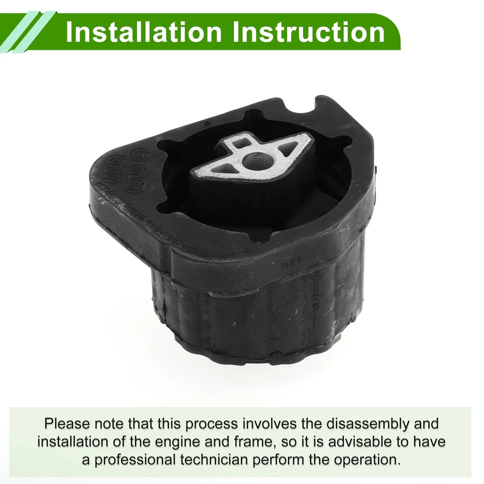 Engine Motor Mount Replacement for BMW X5 E70 2007–2013 3.0L A/T