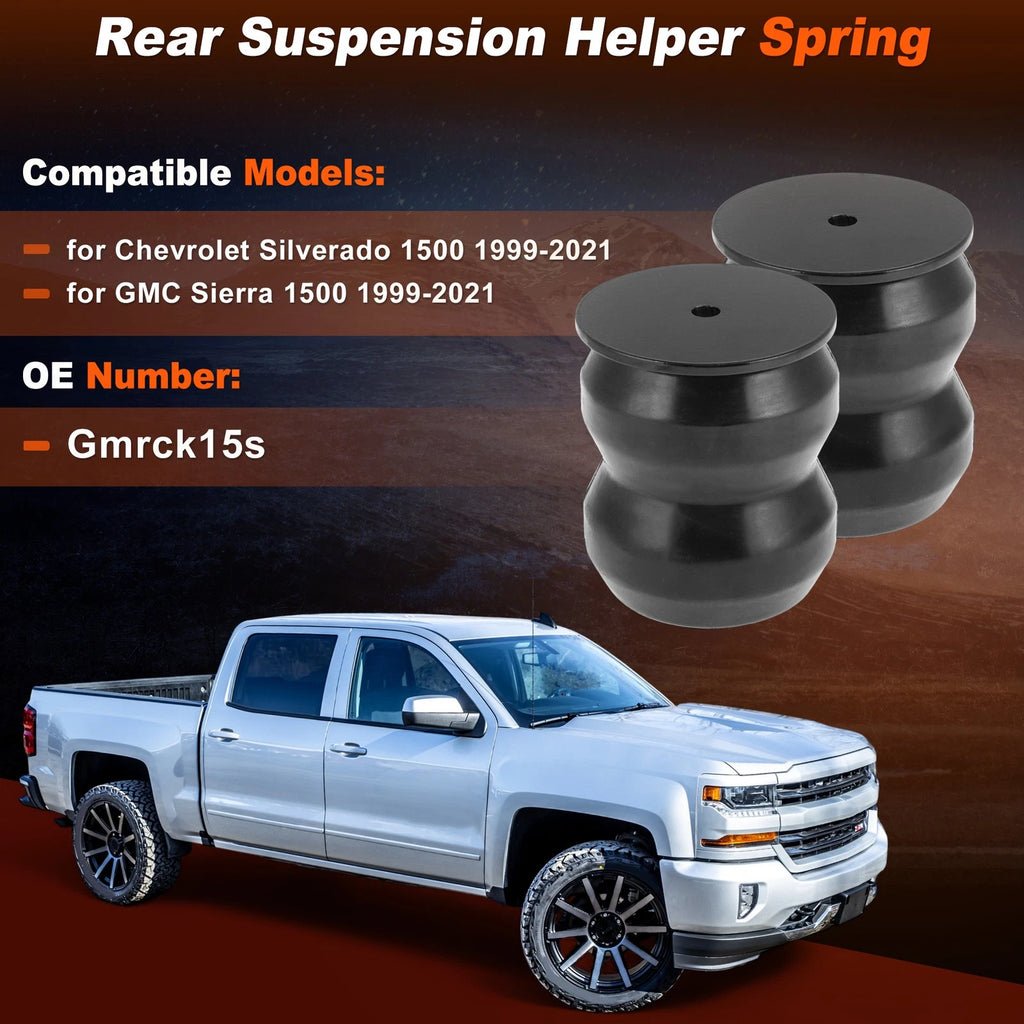 Rear Suspension Helper Spring Kit for Chevrolet Silverado 1500 (2007–2018)