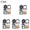 Set of 5 Carburetor Diaphragm Gasket Kit for STIHL MS380 MS381 038 066 BING 48