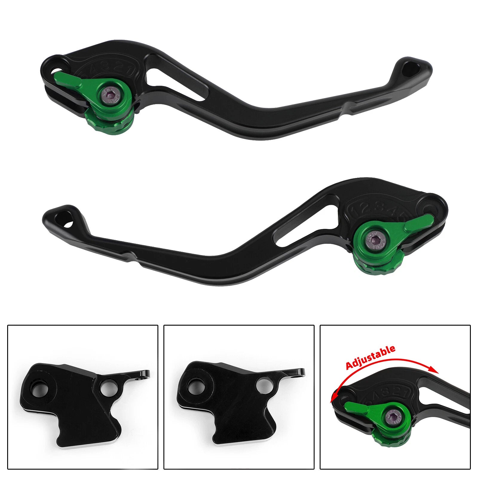 Short Clutch Brake Lever for BMW K1200R R1200R R1200GS R1200ST HP2 (2004–2017)