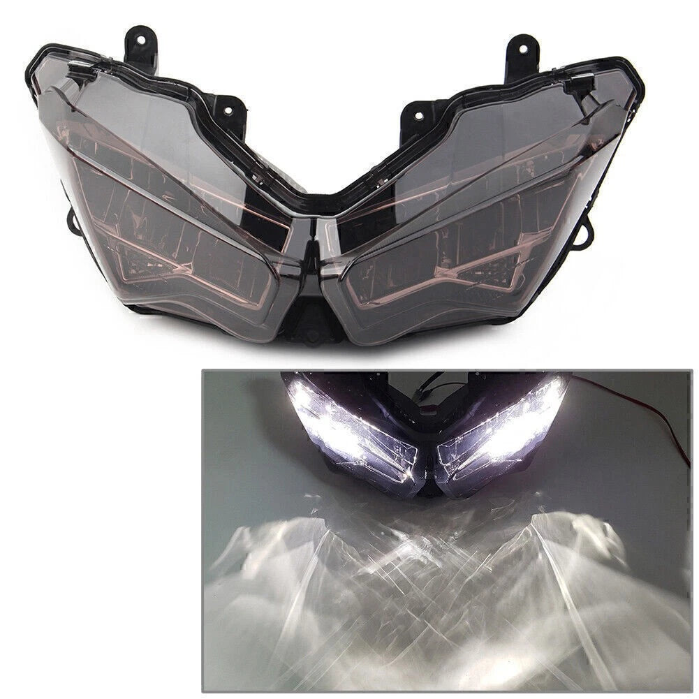 Front Headlight Lamp Assembly Lens for Kawasaki Ninja 400 (2018–2020)