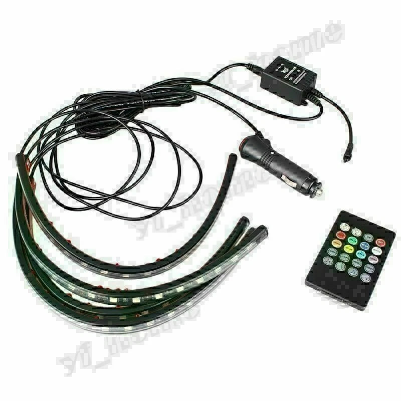 4in1 LED Footwell Light Kit for Universal Vehicles (2010–2023)