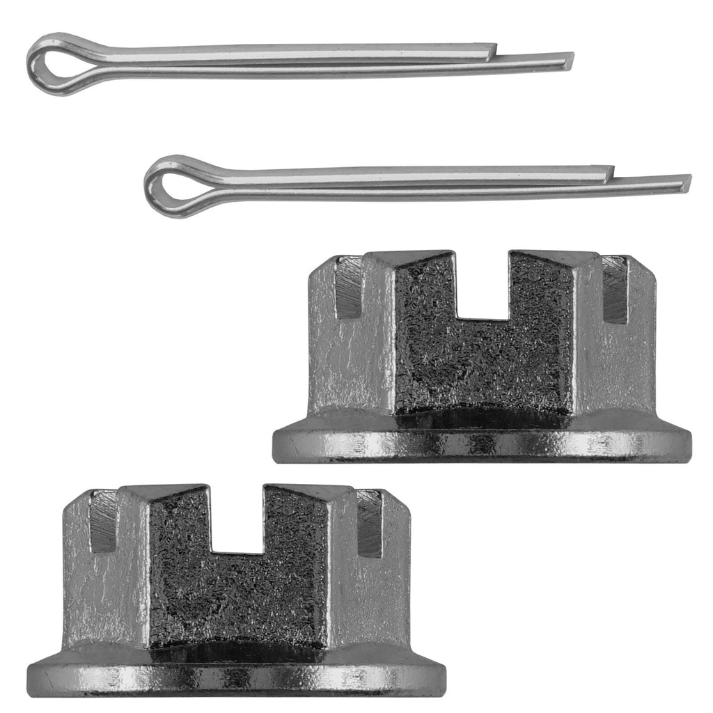 Front Axle Castle Nut Set with Split Pin for Honda TRX700XX (2008–2009)