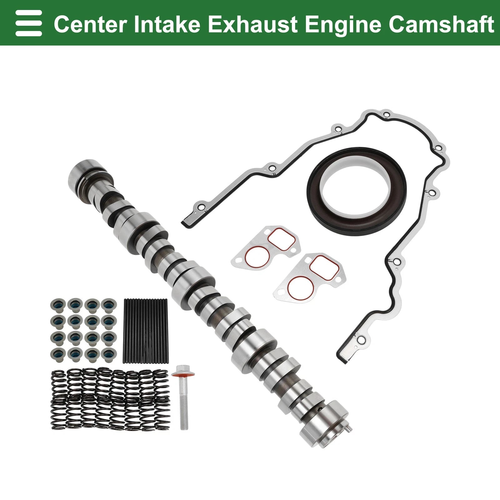 Center Intake Exhaust Engine Camshaft Replacement for Chevrolet Silverado 2500HD (2002–2018)