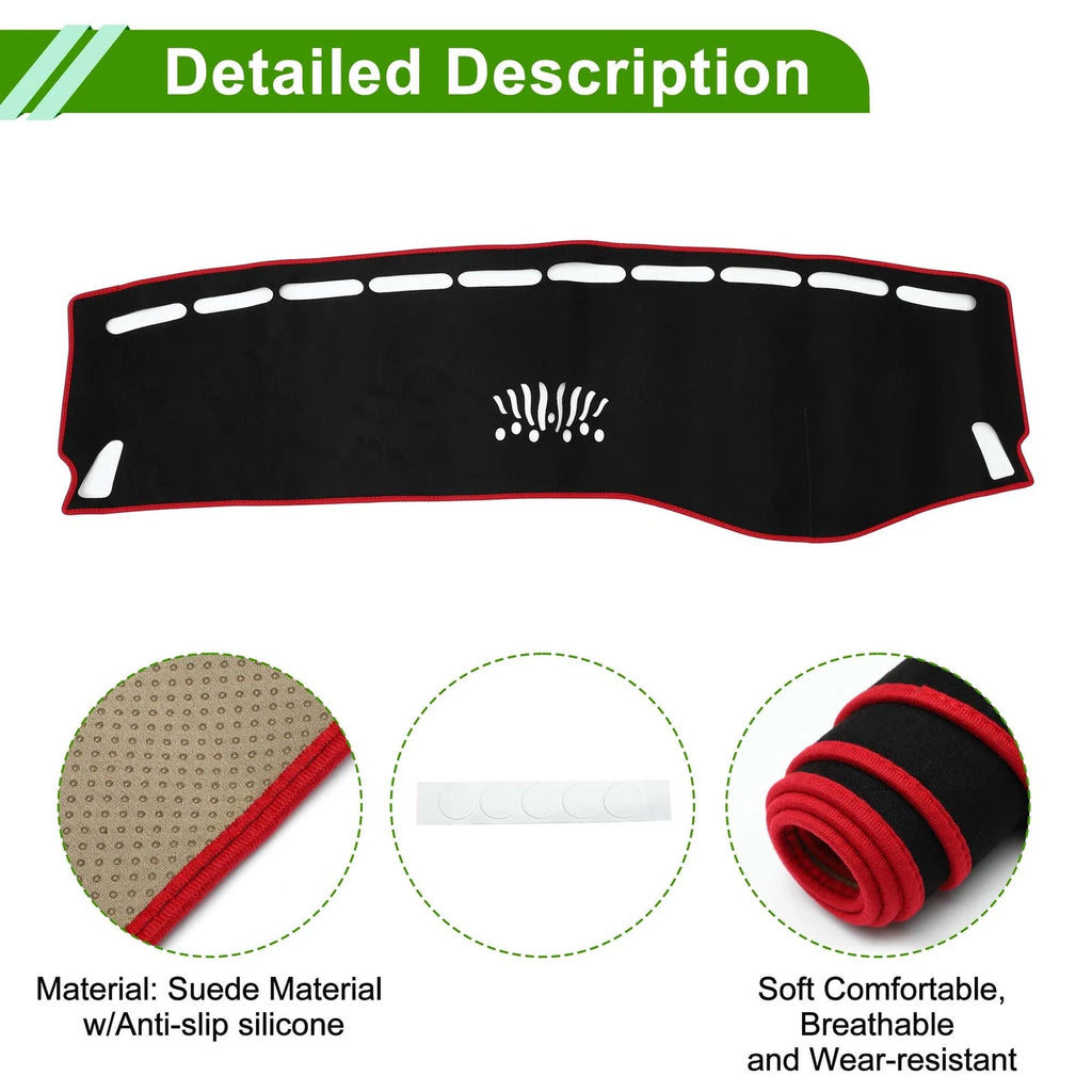 Dash Cover Mat Replacement for Mercedes Benz C Class W205 2015-2021