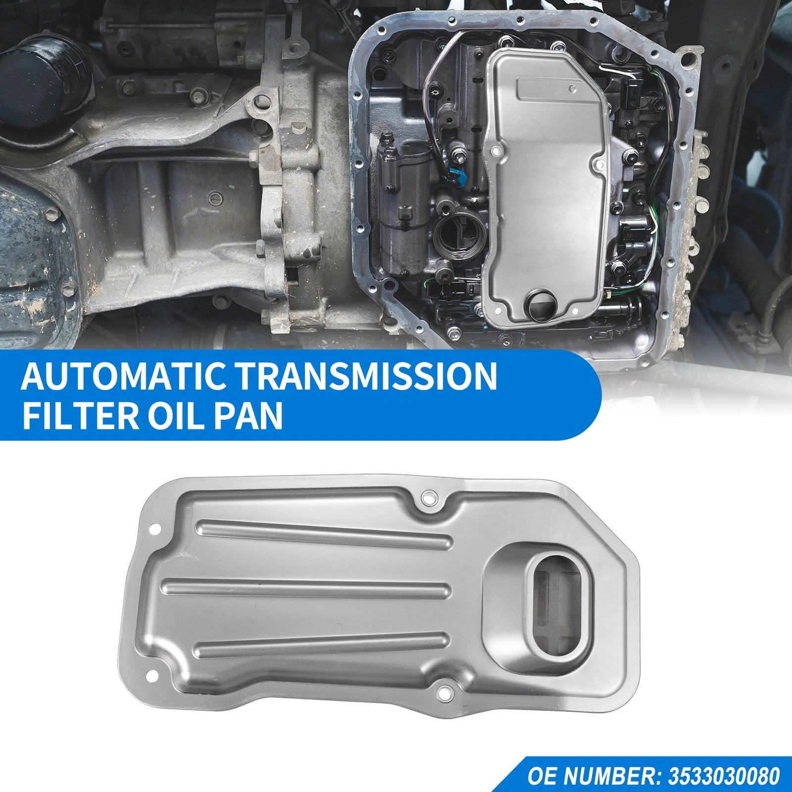 Transmission Filter Oil Pan Gasket Kit Replacement for Lexus GS350 (2006–2011)
