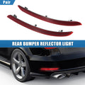Rear Bumper Reflector Light Pair Replacement for Mercedes Benz (2004–2018)
