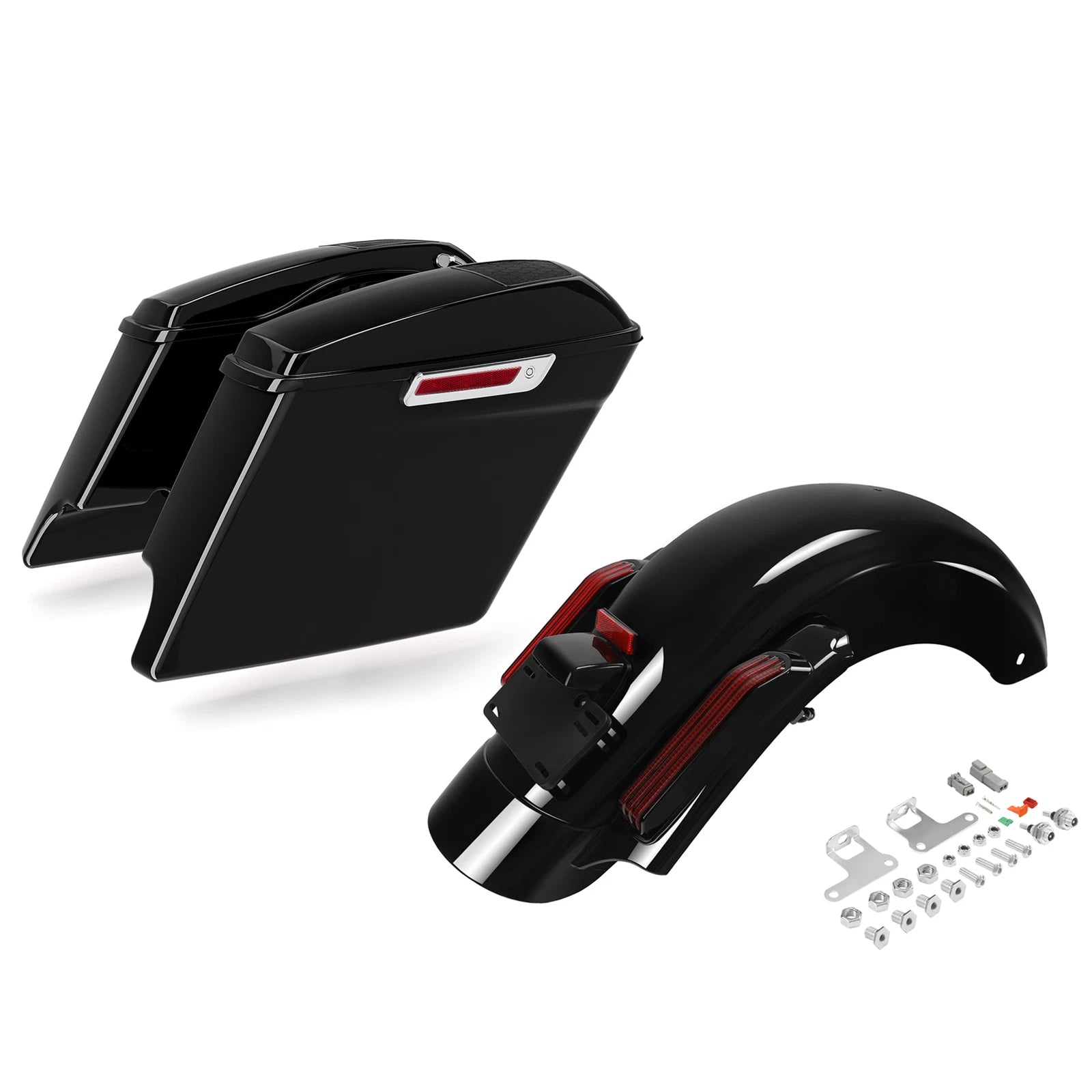 Stretched Saddlebag Speaker Lid for Harley Road Glide (2014–2024)