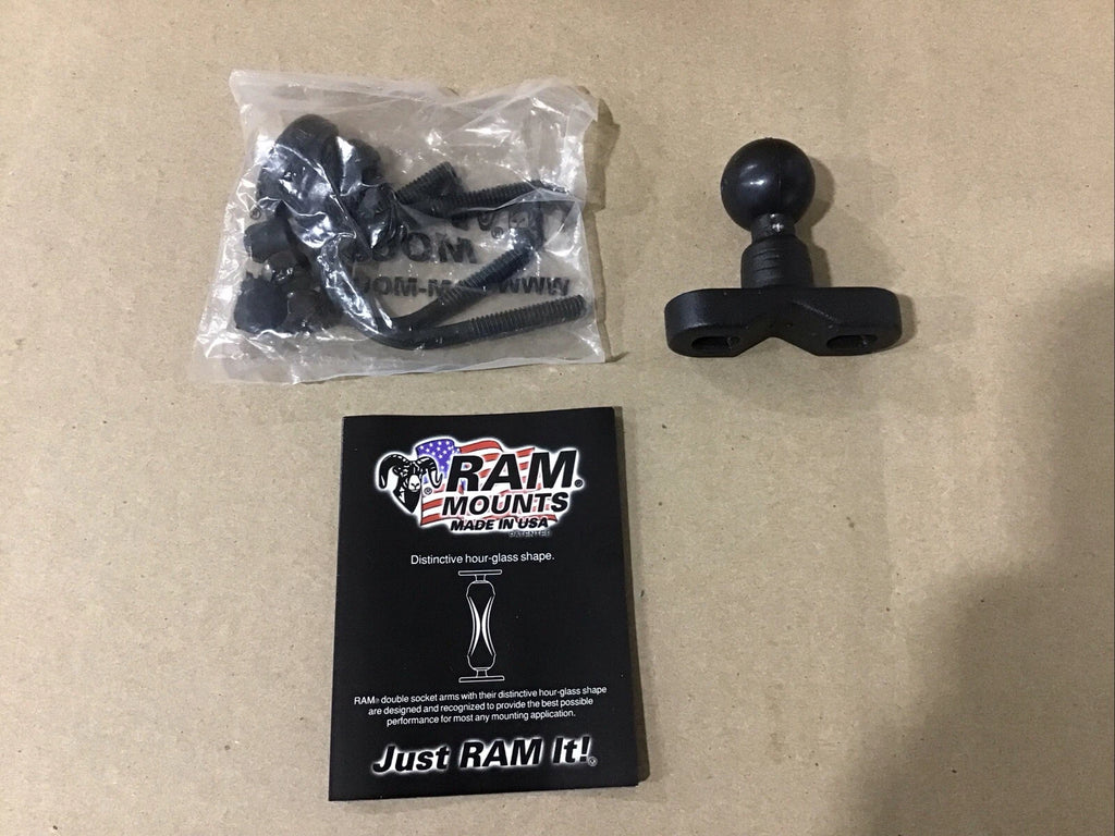 Ram Mounting Systems Rail Mount Base V-Bolt B-231Z for Ram (N/A)