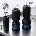1/4 Quick Release Hex Socket Wrench Adapter for Impact Drivers