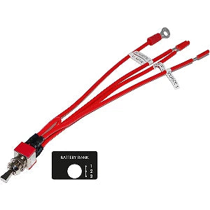 Blue Sea 4141 Switch Meter Toggle for Marine Applications