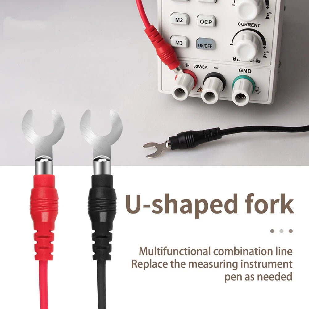 16Pcs Multimeter Test Lead Probe Set with Alligator Clips for