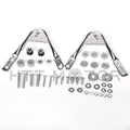 Chrome Tour Pak Mount Rack Docking Hardware Kit for Harley Touring (1997–2008)