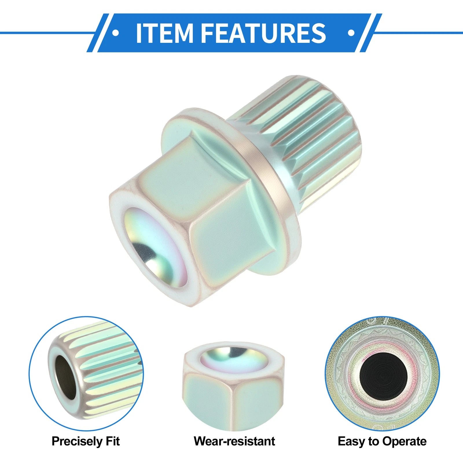 Wheel Lock Lug Nut Key Socket Adapter for BMW (2005–2025)