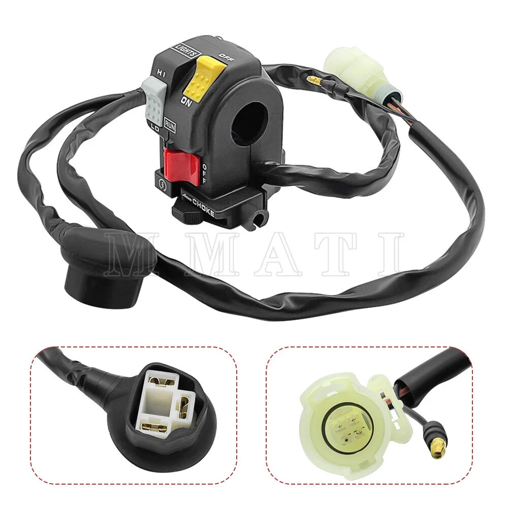 Left Handlebar Start Stop Switch for Honda FourTrax 350 TRX350 (1986–1987)
