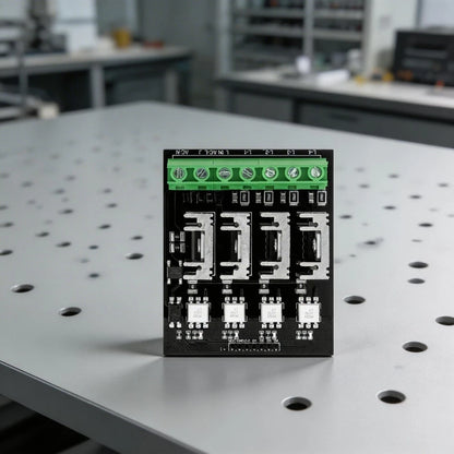 4-Channel AC Dimmer Module for Safety (3.3V 5V Logic Input)