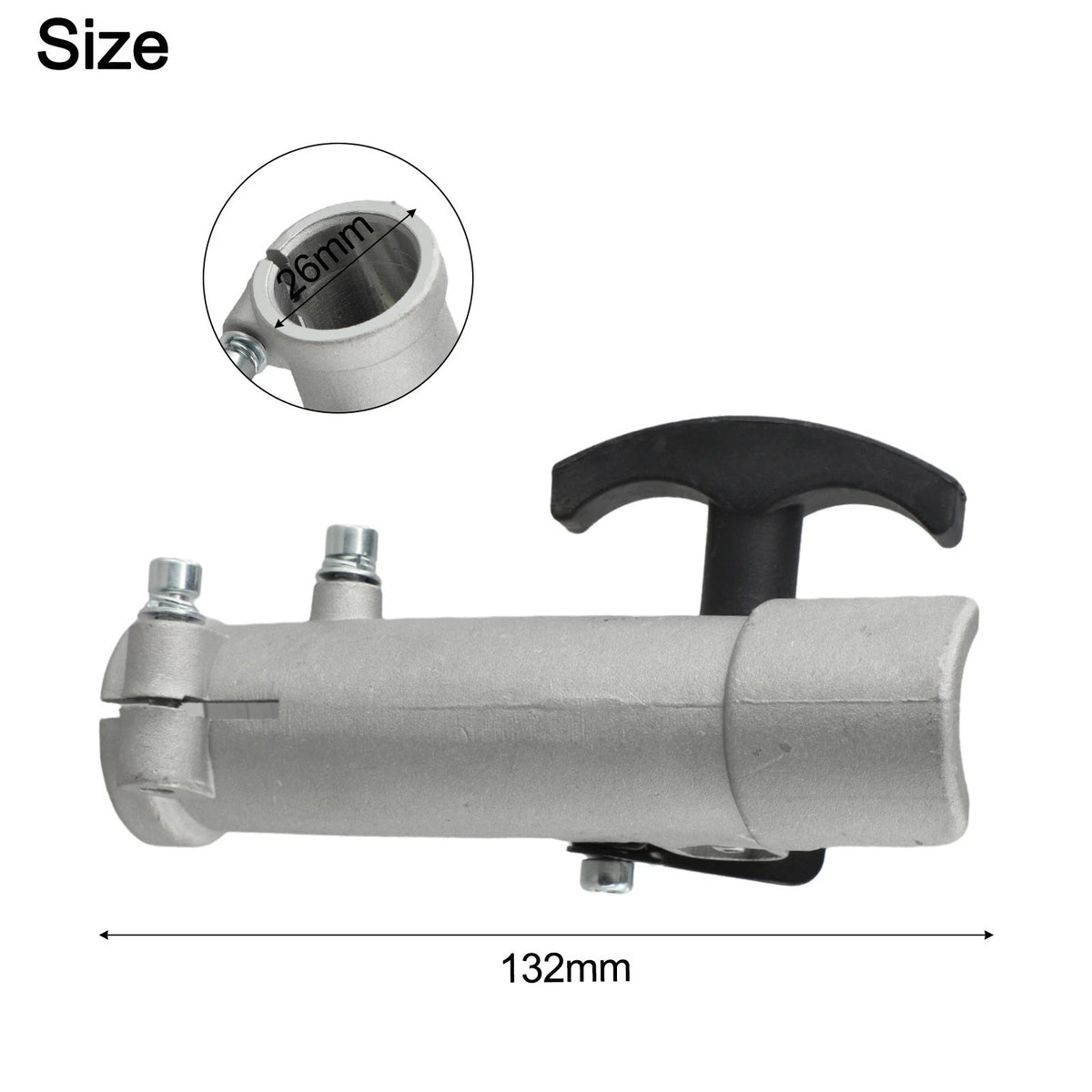 Extension Pole Connector for Garden Tool 26mm Shaft