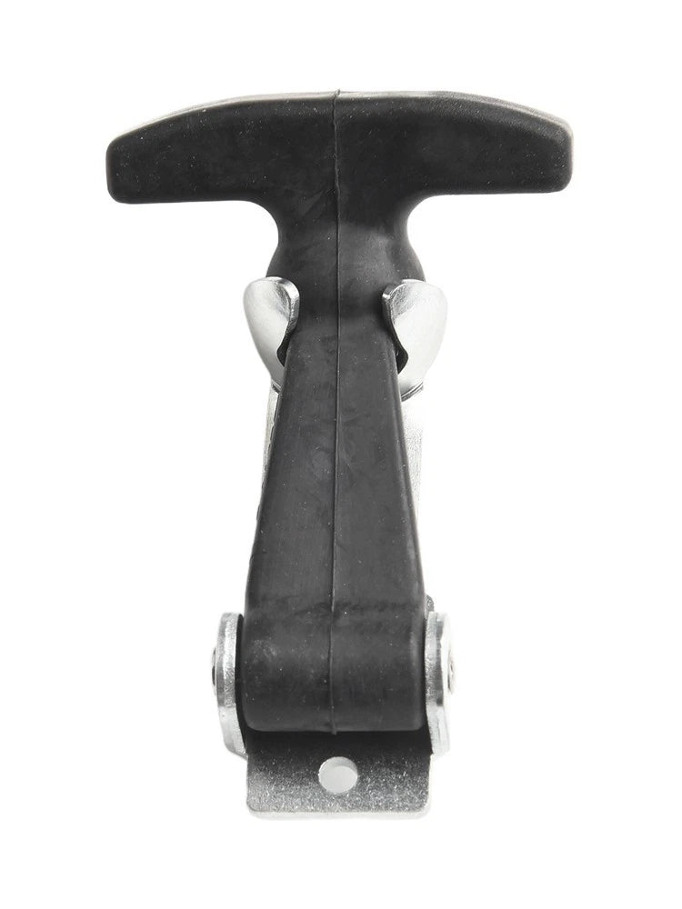 Stainless Steel Rubber Hood Catch for Flexible T Handle (4-7 Inch)
