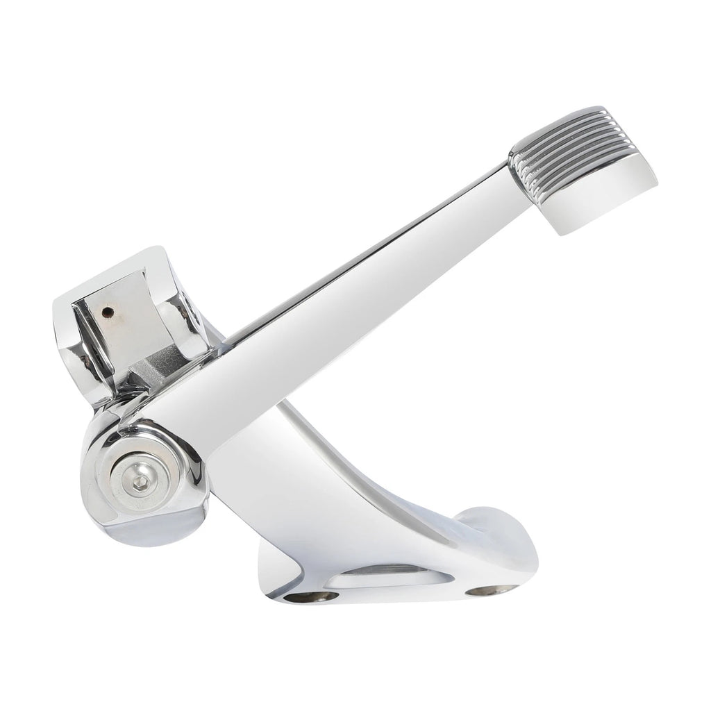 Chrome Mid Controls Brake Side for Harley Fat Bob Sport Glide (2018–2025)