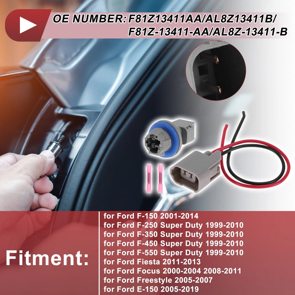 License Plate Light Socket Wiring for Ford F-150 (2001–2014)