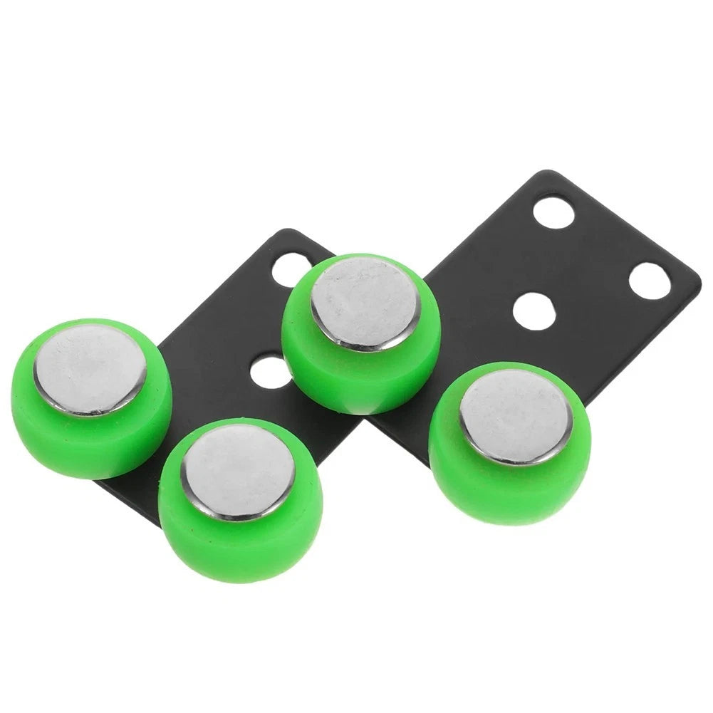 Sliding Wardrobe Door Wheels 42x40x14mm Iron Nylon Roller for Closet Doors