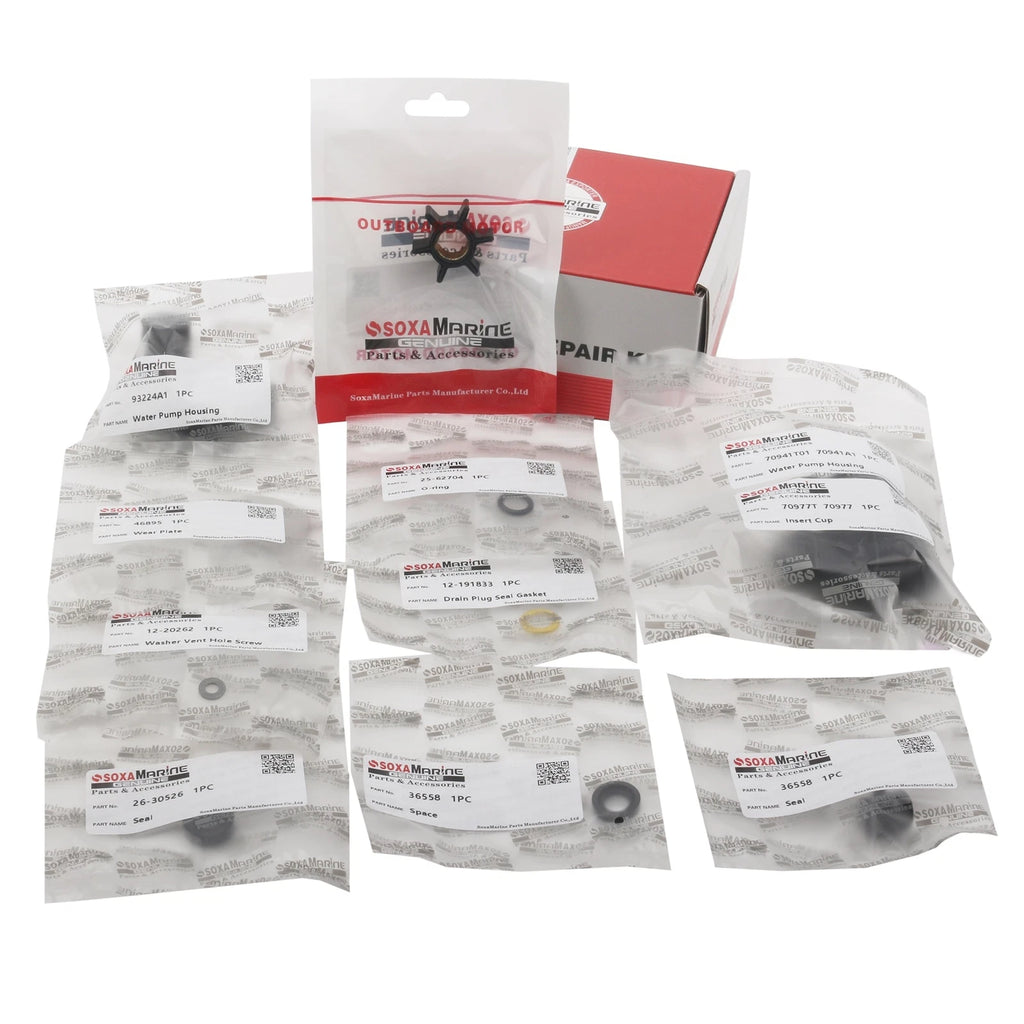 Water Pump Rebuild Service Kit for Mercury Mariner Outboard (70941A3)
