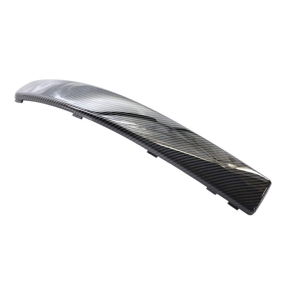 Front Left Side Bumper Moulding Trim for FIAT 500 (2007–2015) ABS Carbon Look