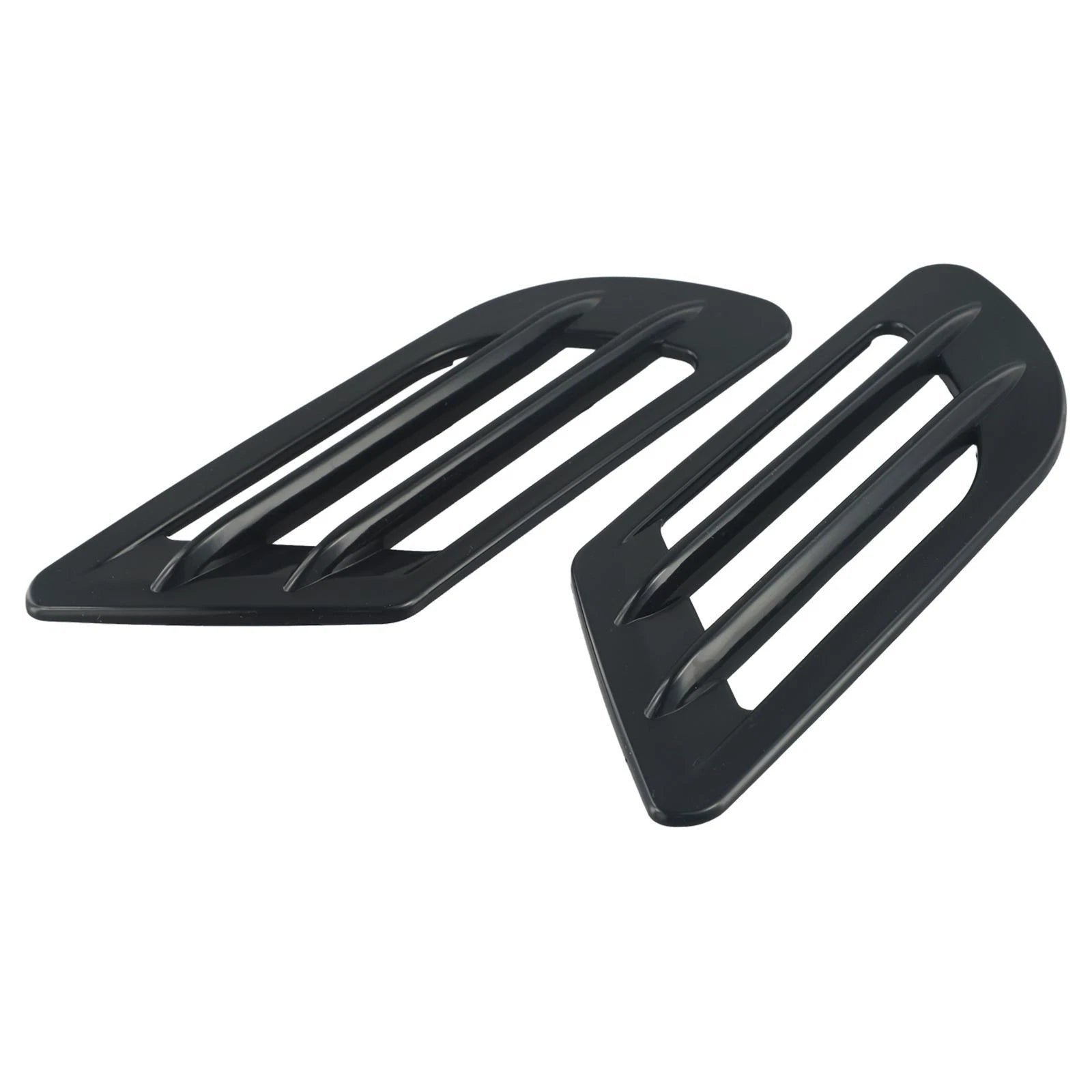 Black Car Bonnet Air Flow Intake Vent for