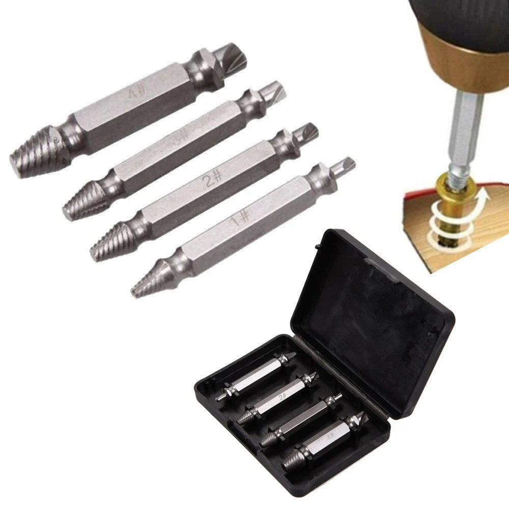 Screw Extractor Tool for Damaged Bolts - Wide Application