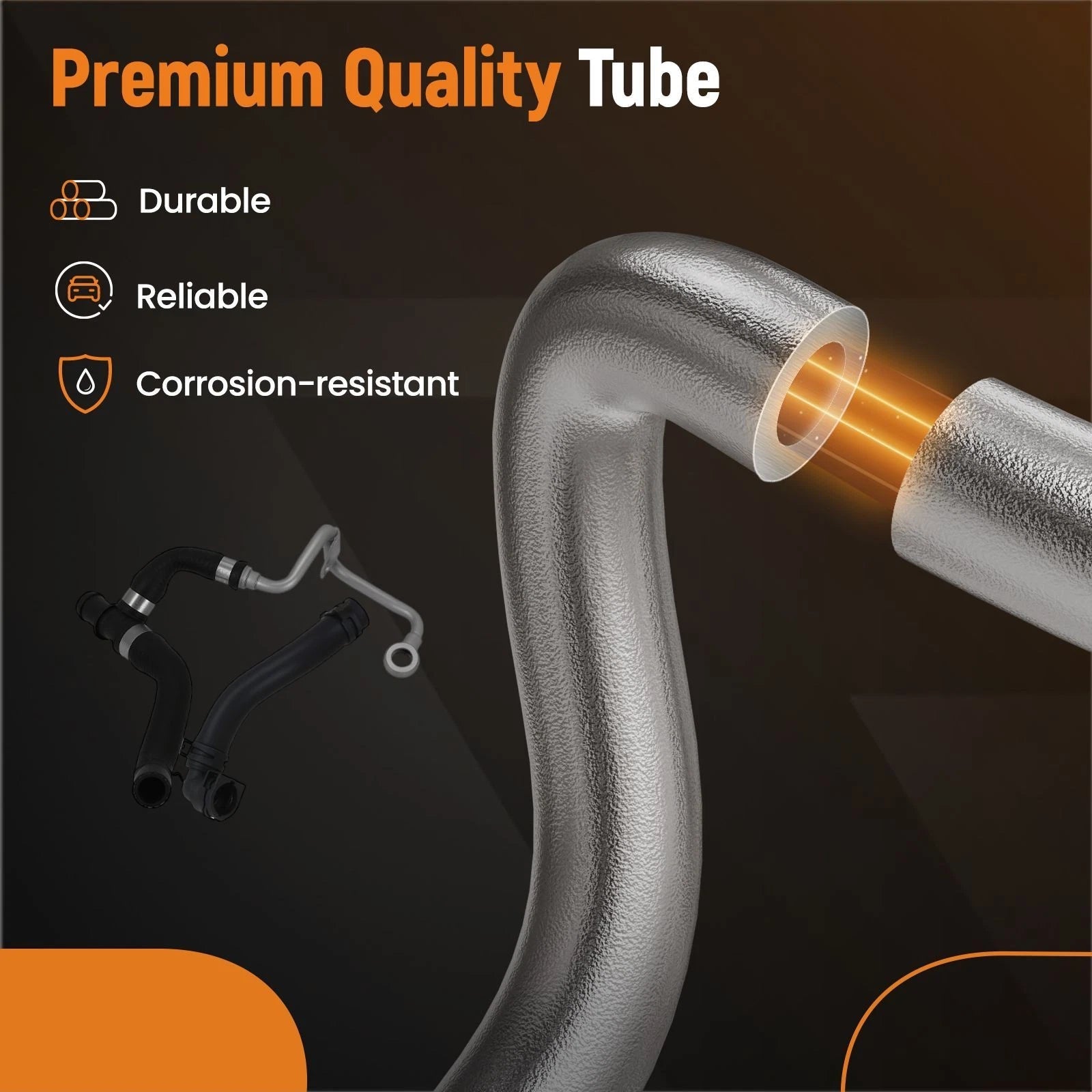 Turbo Coolant Return Line Pipe for Mini Cooper S (2011–2016)