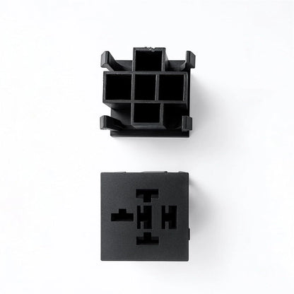 5pcs Relay Connector Socket for Universal Relay Fuse Box (4-pin & 5-pin)