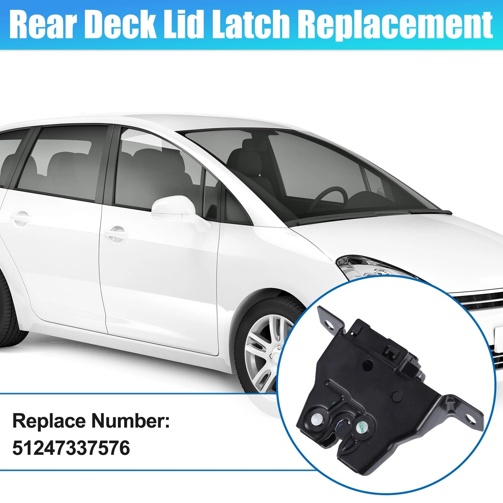 Tailgate Lift Gate Latch Lock Actuator Replacement for Mini Cooper F56 (2014–2022)