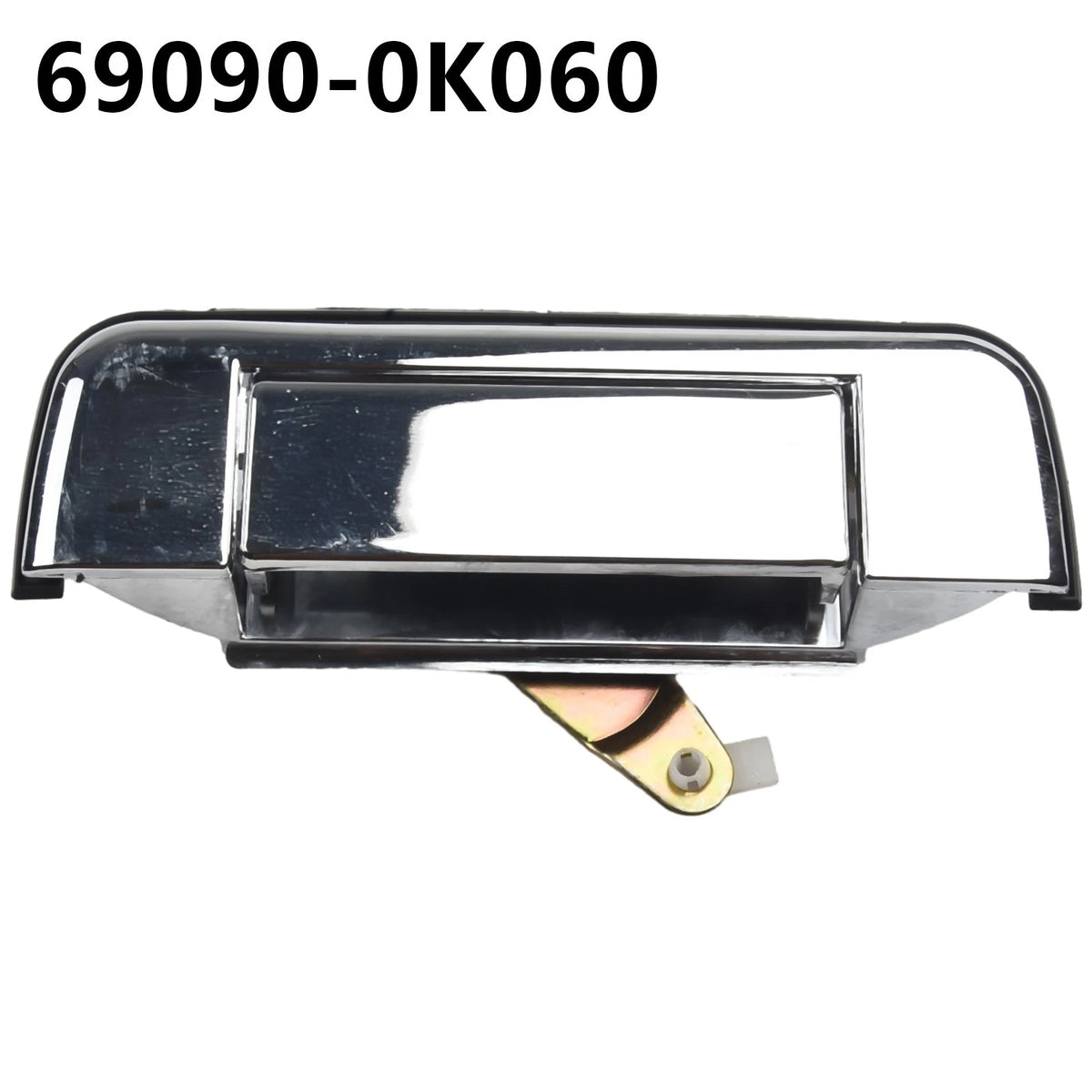 Tail Gate Handle Exterior Parts Luggage Covers Plastic Silver 69090-89101