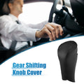 Gear Shift Lever Cover Auto Trim for Honda Fit (2004–2013) Black Stitches
