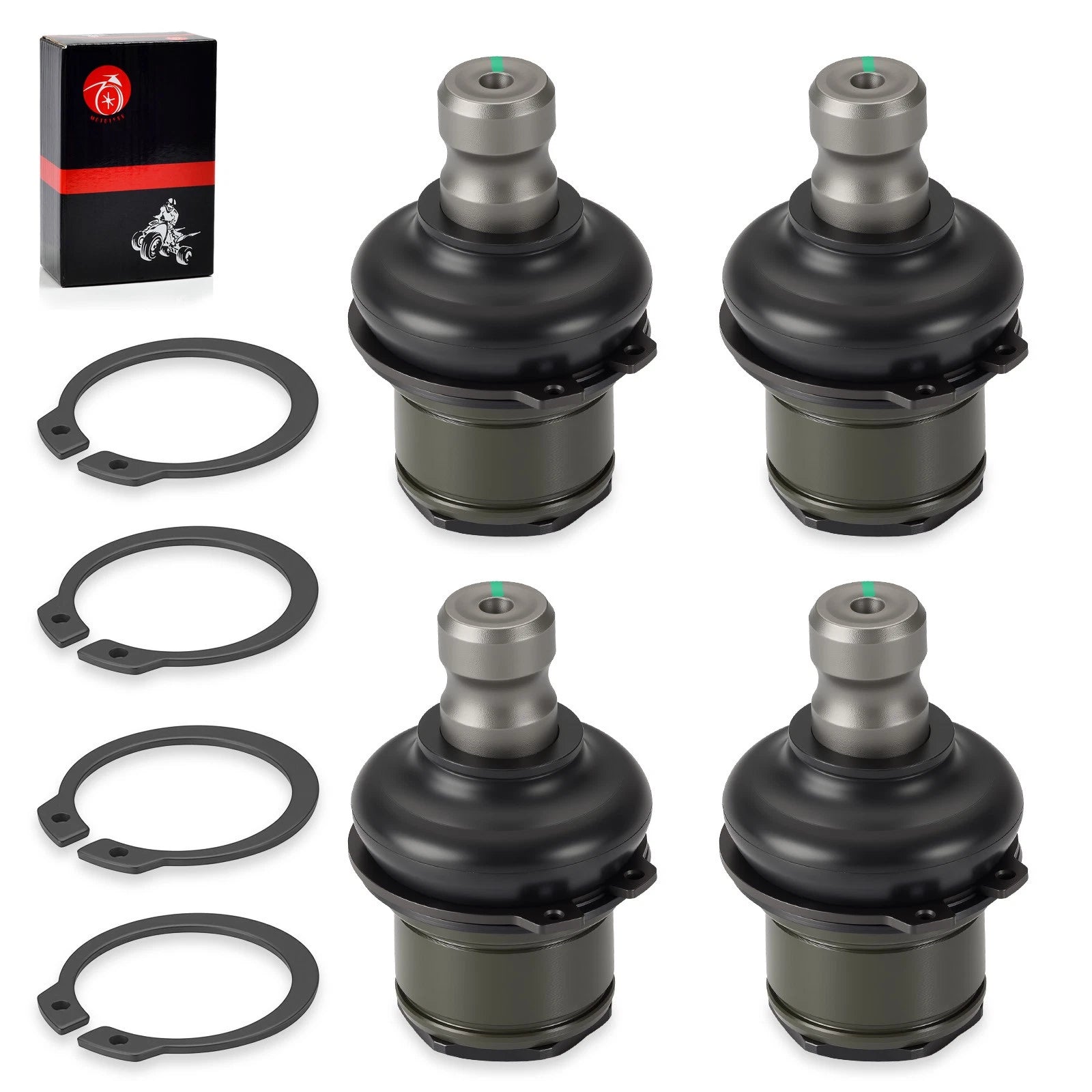 Set of 4 Ball Joints for Arctic Cat 400 2X4 4X4 (1998–2010) / 0405-483