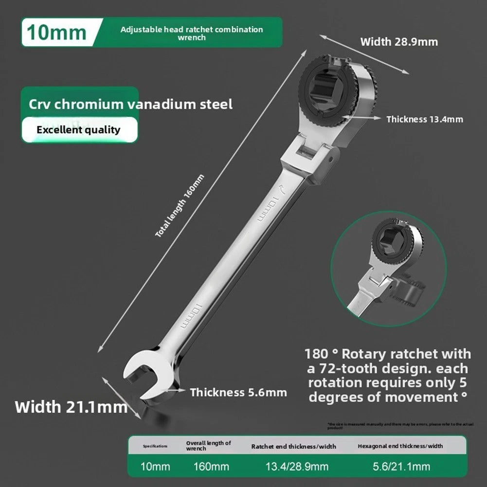 Professional Flexible Brake Wrench for Fuel Line and AC Line Use