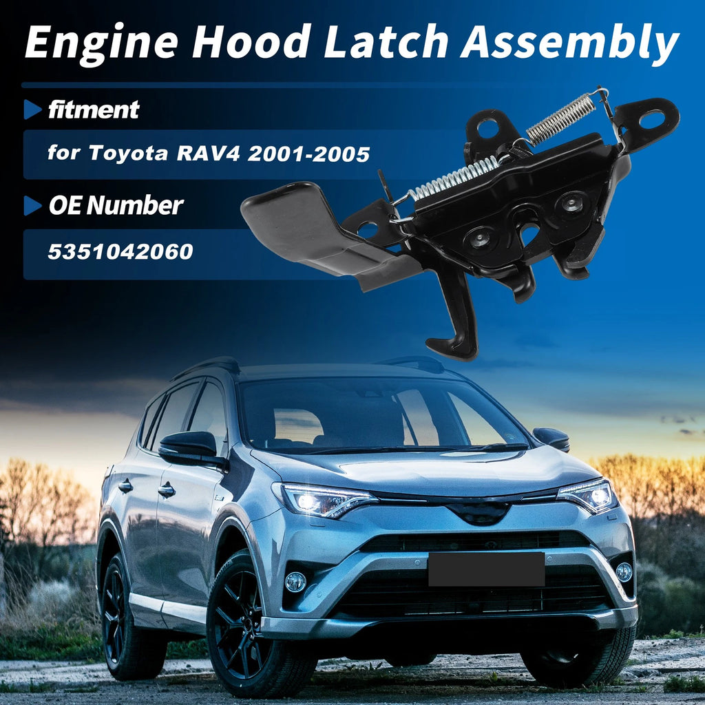 Engine Hood Latch Assembly for Toyota RAV4 (2001–2005)
