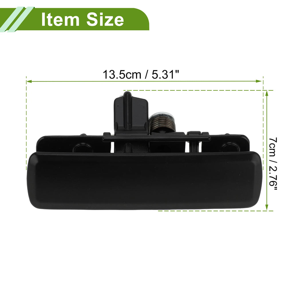Exterior Door Handle for Chevrolet Astro (1992–2005) Black Front Left ABS