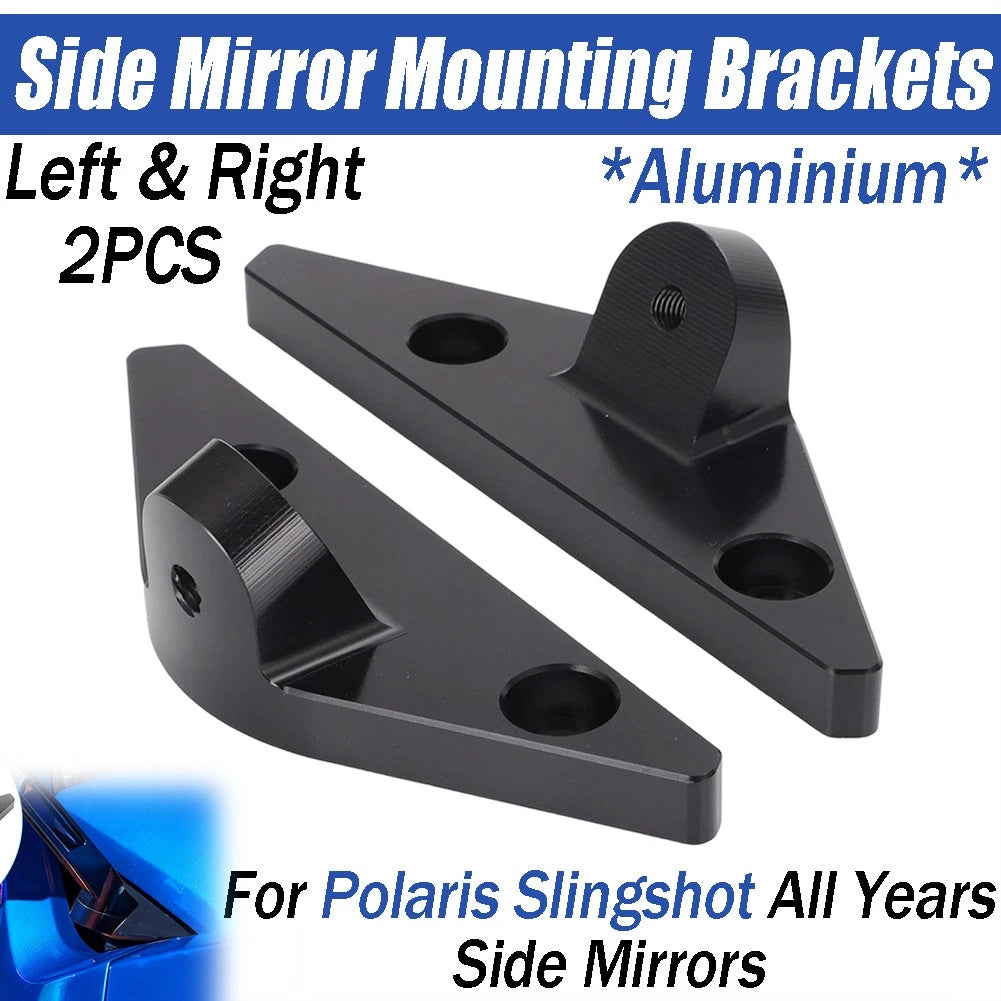 Side Mirrors Mounting Brackets for Polaris Slingshot (2015–2025)