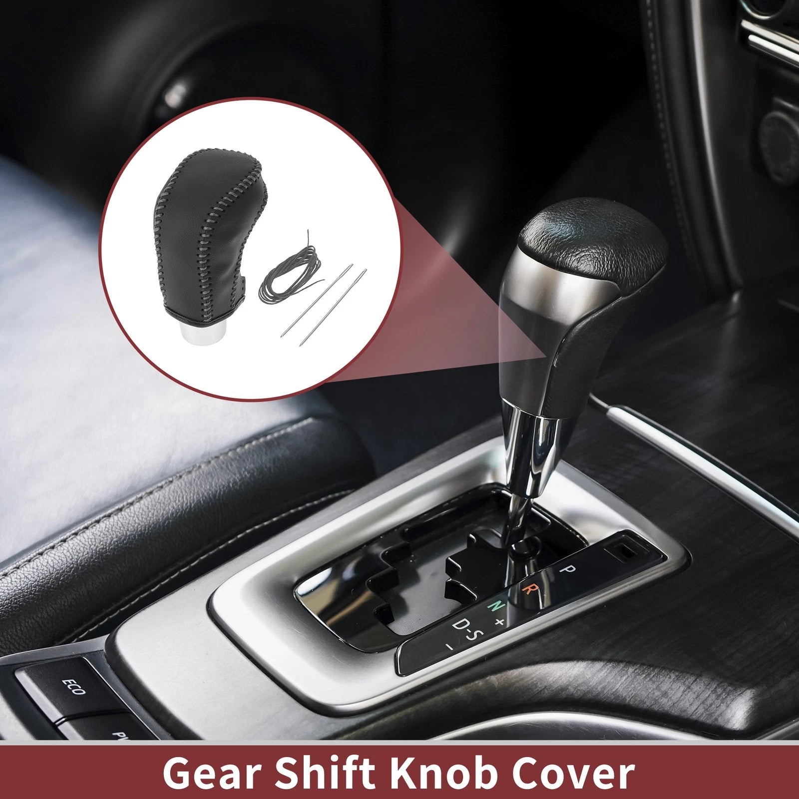 Car Gear Shift Knob Cover Replacement for Hyundai Accent (2018–2022)
