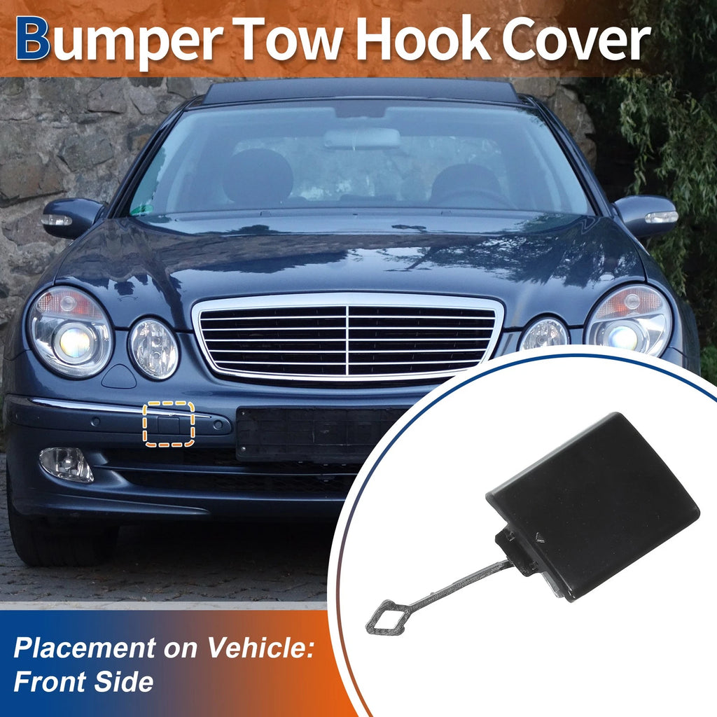 Front Tow Hook Cover Replacement for Mercedes-Benz W211 (2003–2009)