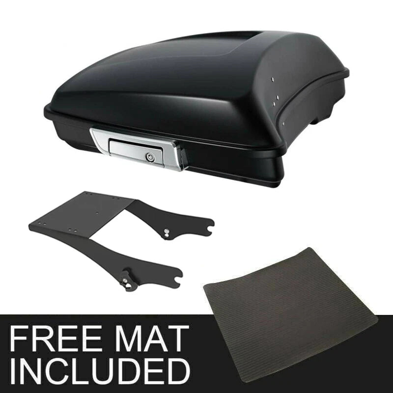 Trunk Mount Rack for Harley Road King Glide (1997–2008) Matte Black