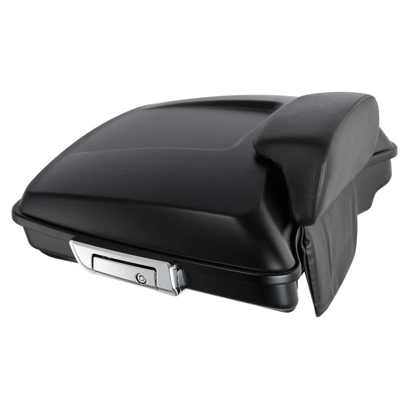 Razor Trunk Backrest Mount for Harley Fatboy (2008–2017) Matte Black