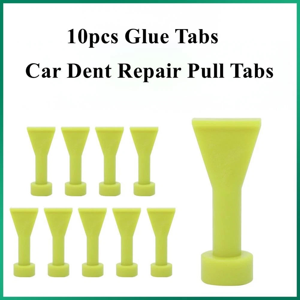 10 Pieces Car Dent Repair Pull Tabs for Line Dent Removal