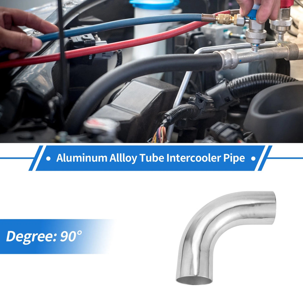 90 Degree Bend Intercooler Pipe 64mm/2.5" OD for Universal Applications