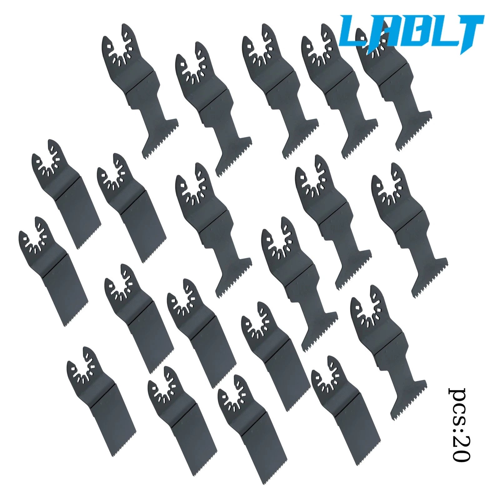20Pcs Oscillating Tool Blades for Metal Cutting (LABLT)
