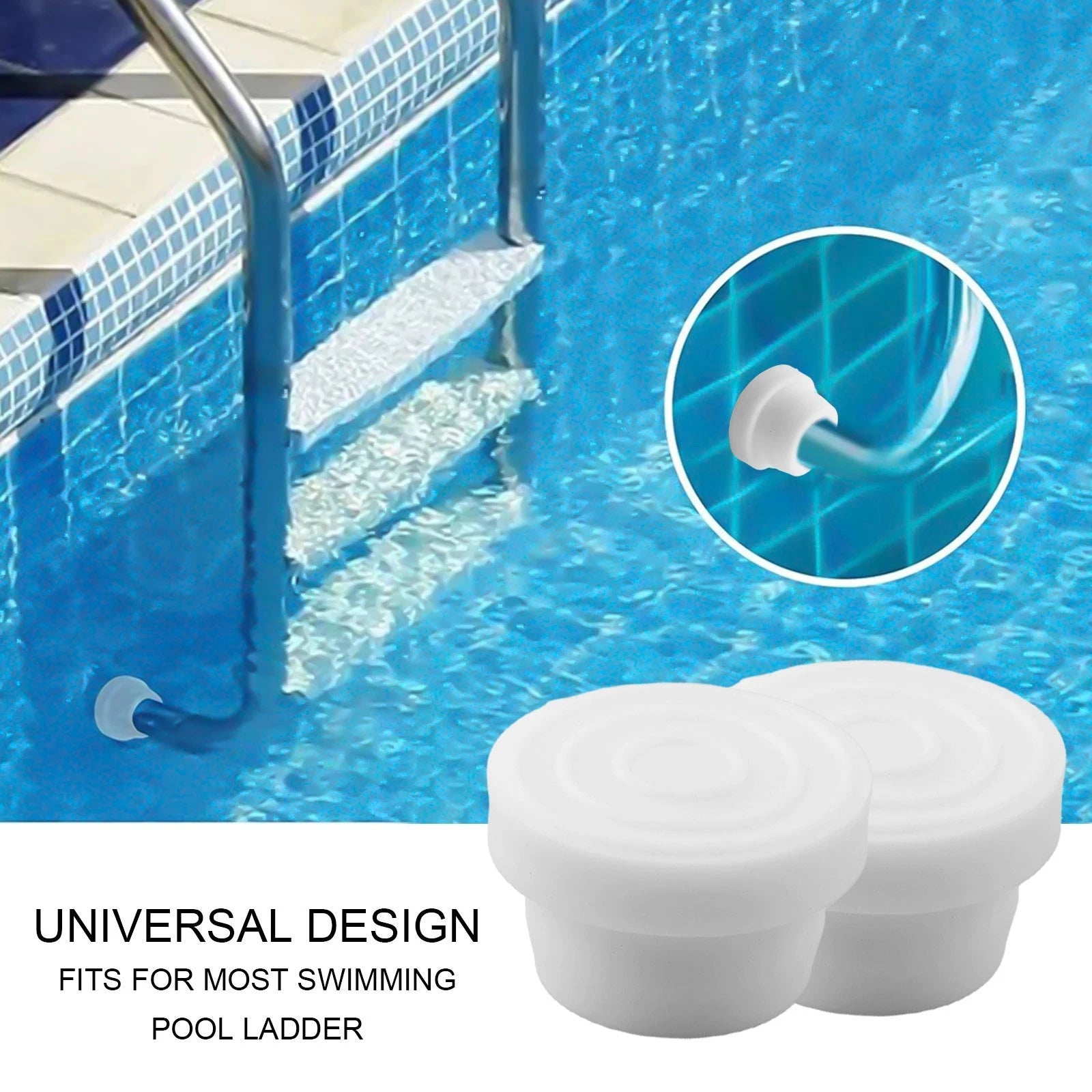 2X Pool Ladder Bumpers for 1.9 Inch Tubes