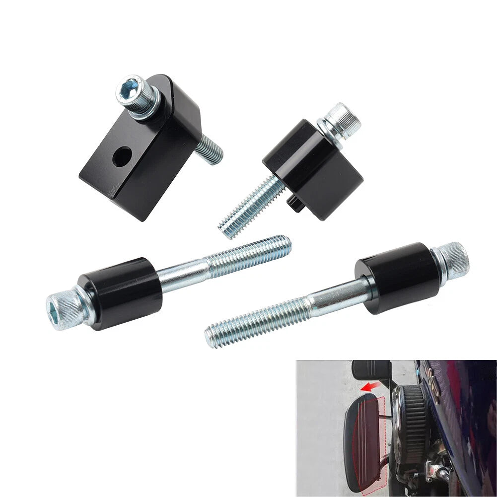1" Driver Floorboard Extender Spacer Kit for Harley Road Electra Glide