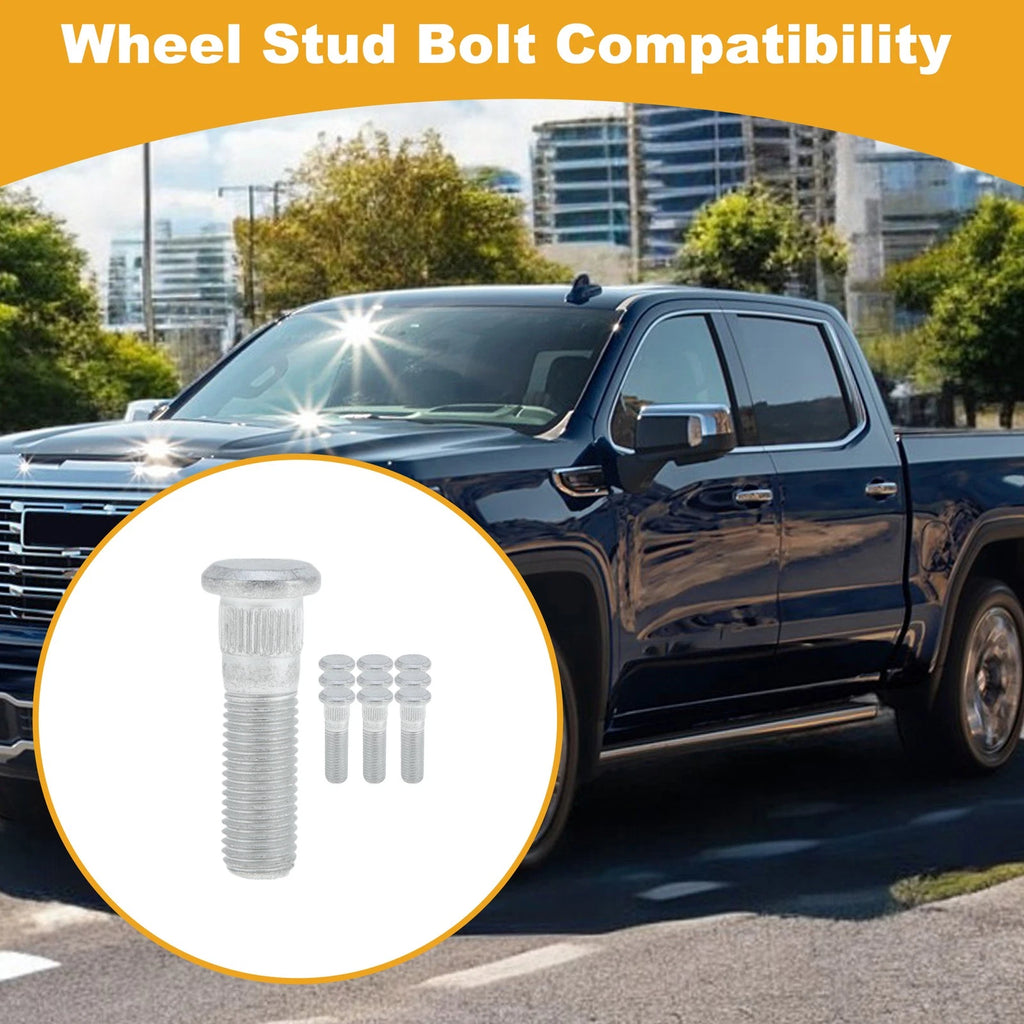 Wheel Lug Stud M12x1.5 Replacement for Mazda Mazda3 (2008–2012) 10 Pack