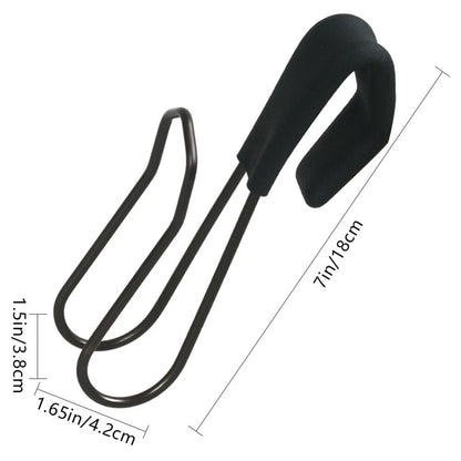 Metal Golf Bag Holder Portable Rack for Golf Courses